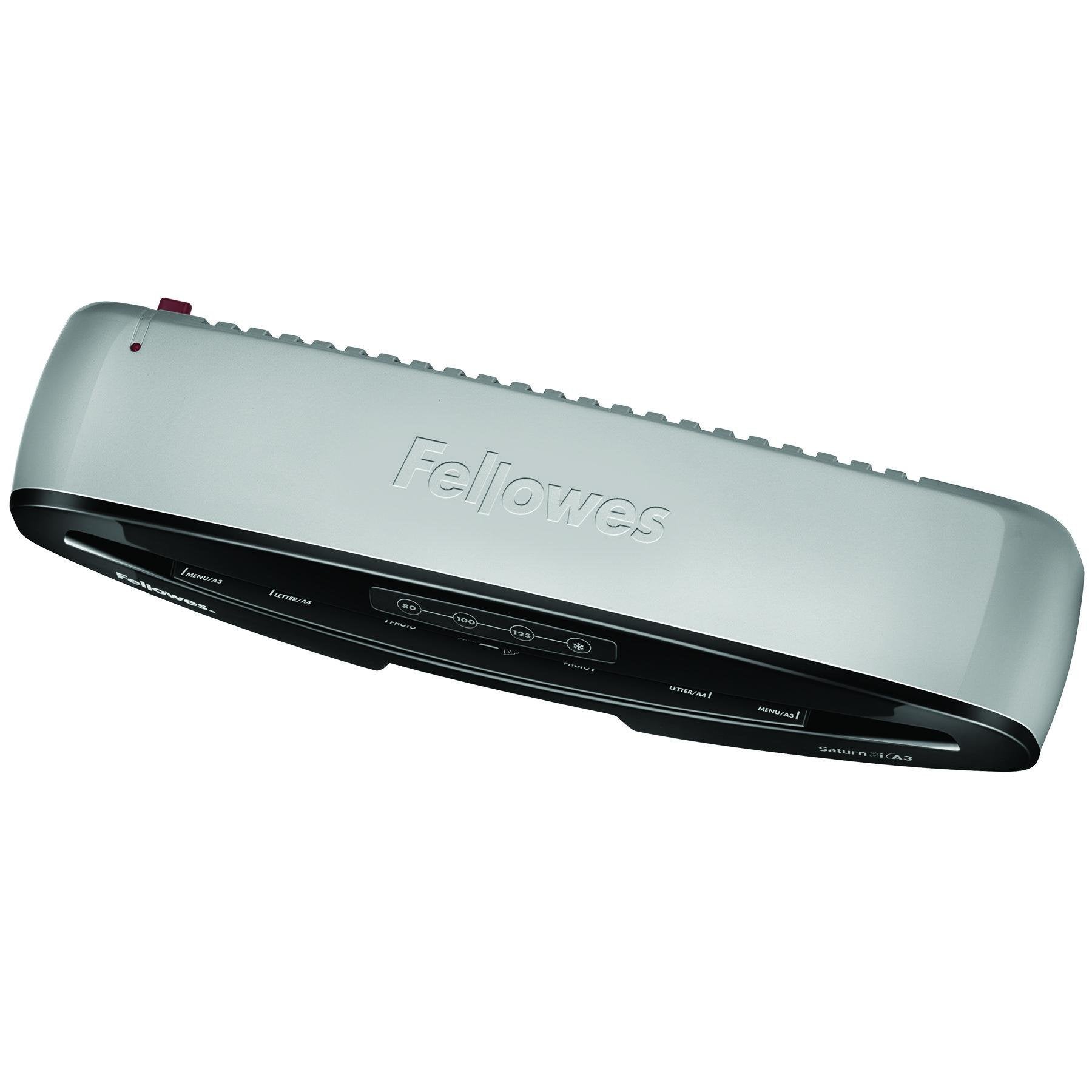 EAN 0043859679980 - Fellowes Saturn 3i Plastificadora en frío/caliente 300 mm/min Negro, Plata imagen 7