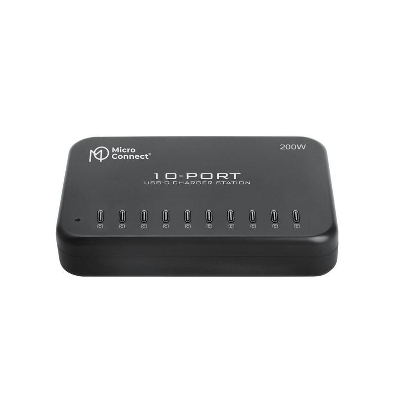 200w 10-Port Usb-C Charger