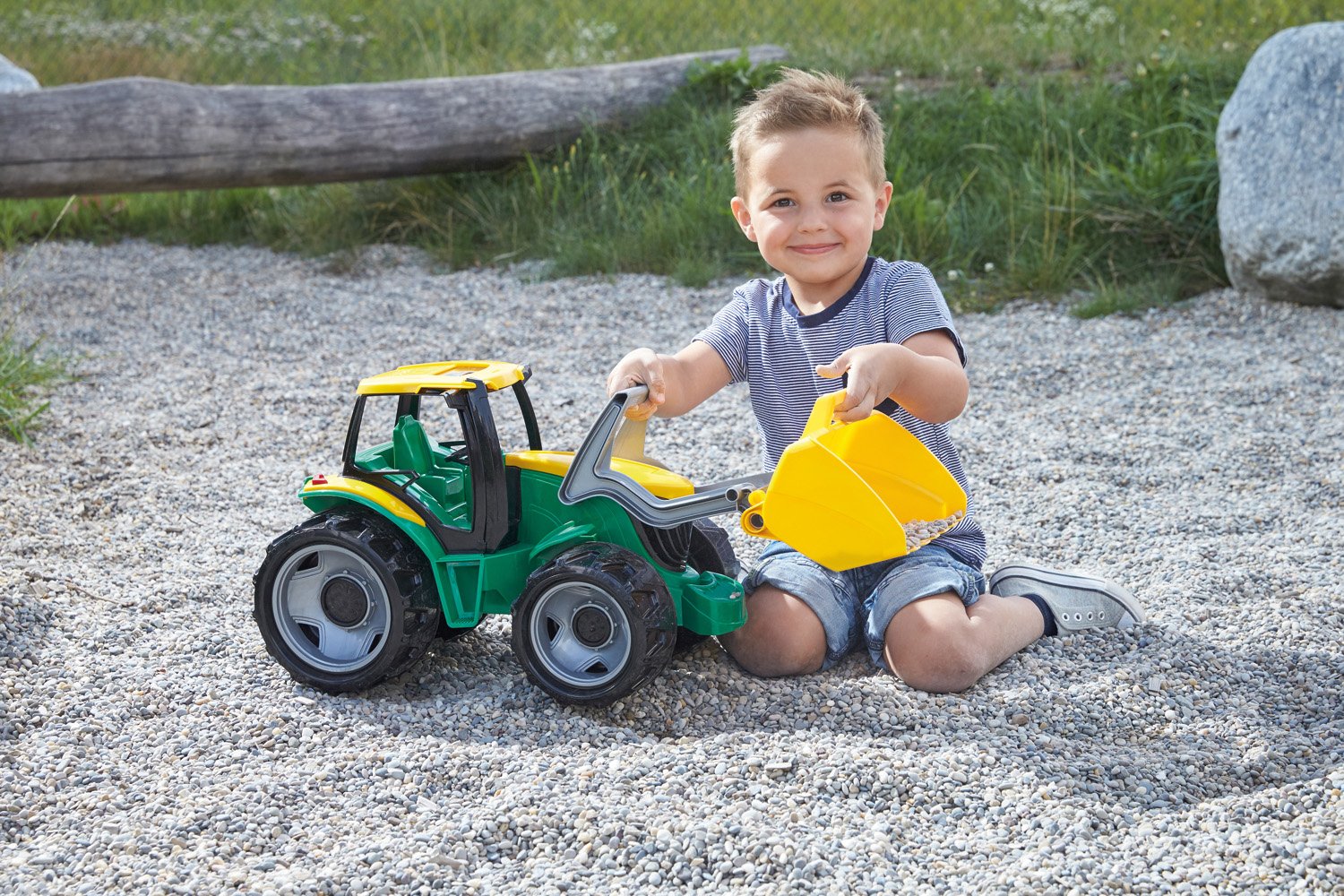 EAN 4006942780006 - Lena GIGA TRUCKS Tractor with front shovel imagen 5