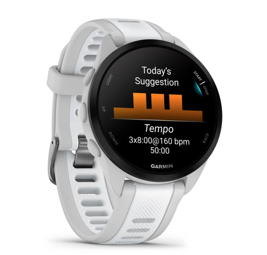 Smartwatch Garmin Forerunner 165 White 43mm