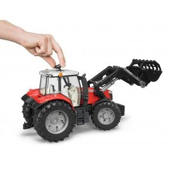 Bruder Massey Ferguson Con Cargador Frontal 03047