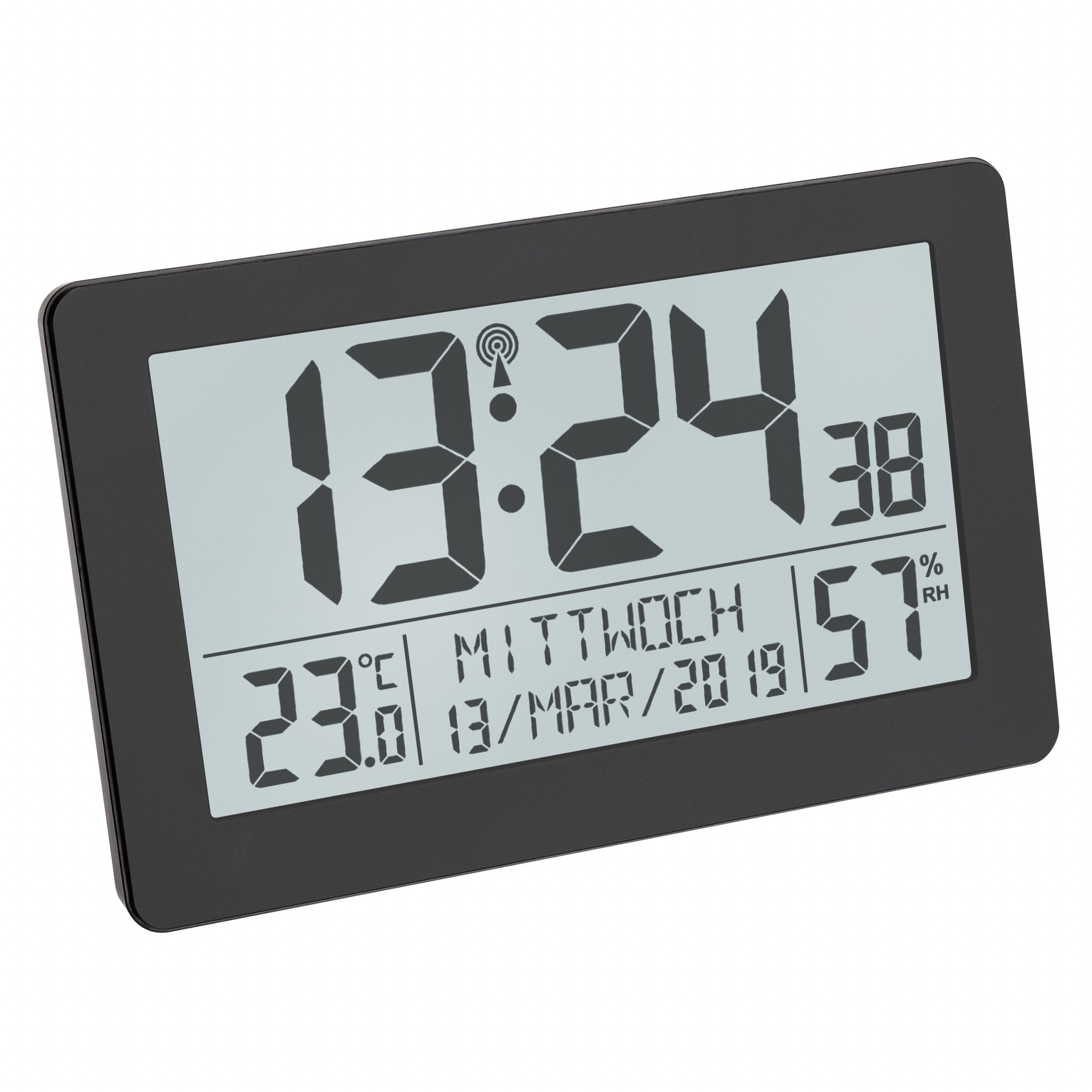 Radio Tfa 60.2557.01 Controlled Clock With Room Climate