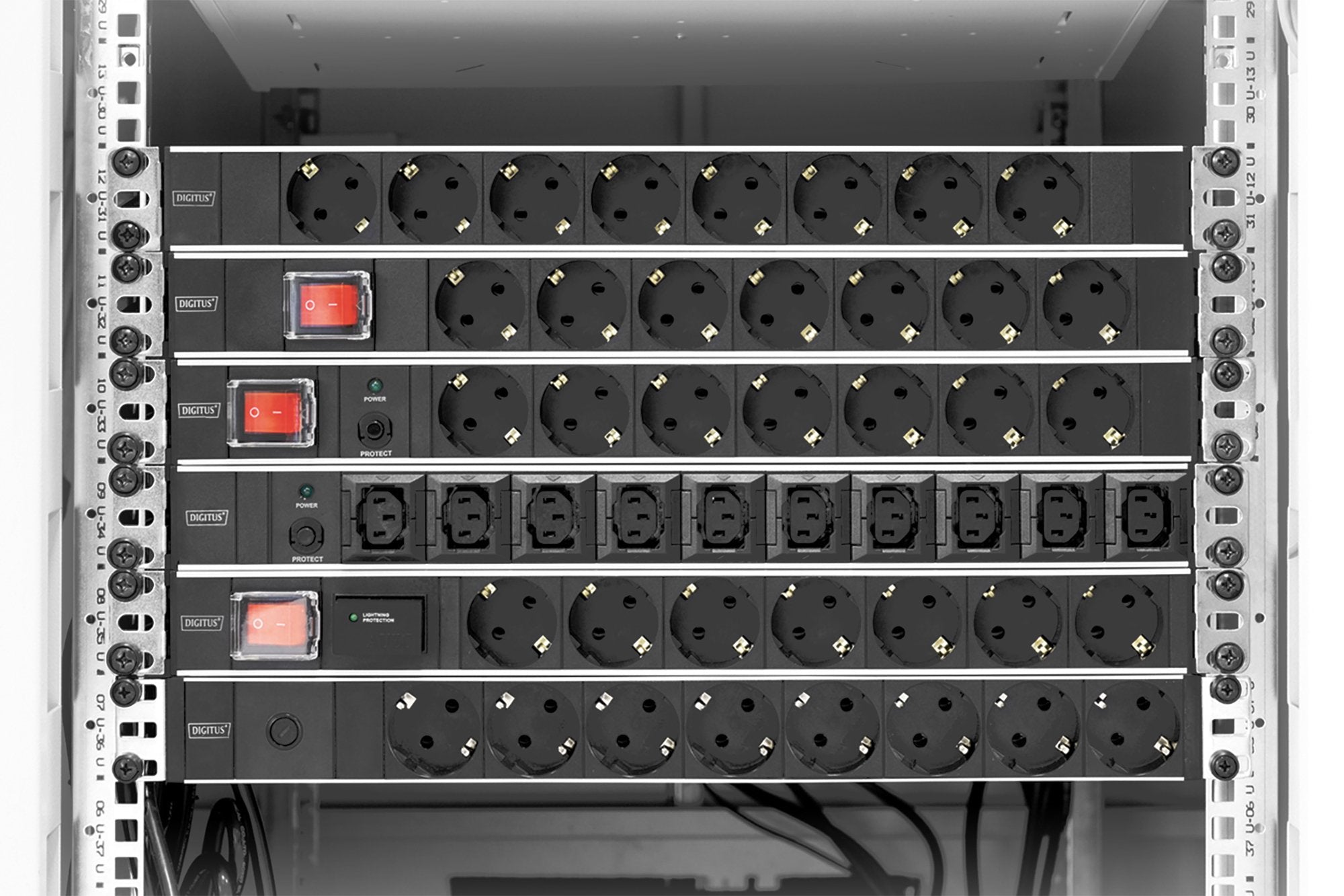 EAN 4016032339335 - Digitus DN-95407 base múltiple 7 salidas AC Plata imagen 6