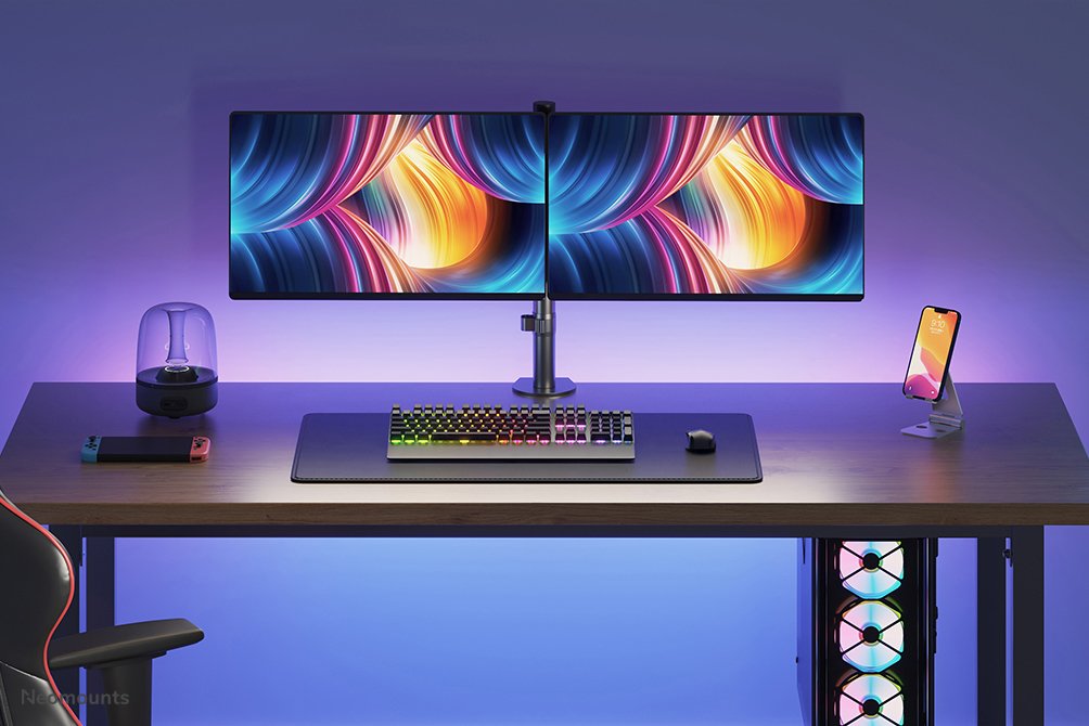 Newstar Soporte Doble Para Monitor Fpma-D550dblack (10 "- 32"; Máx. 16 Kg)