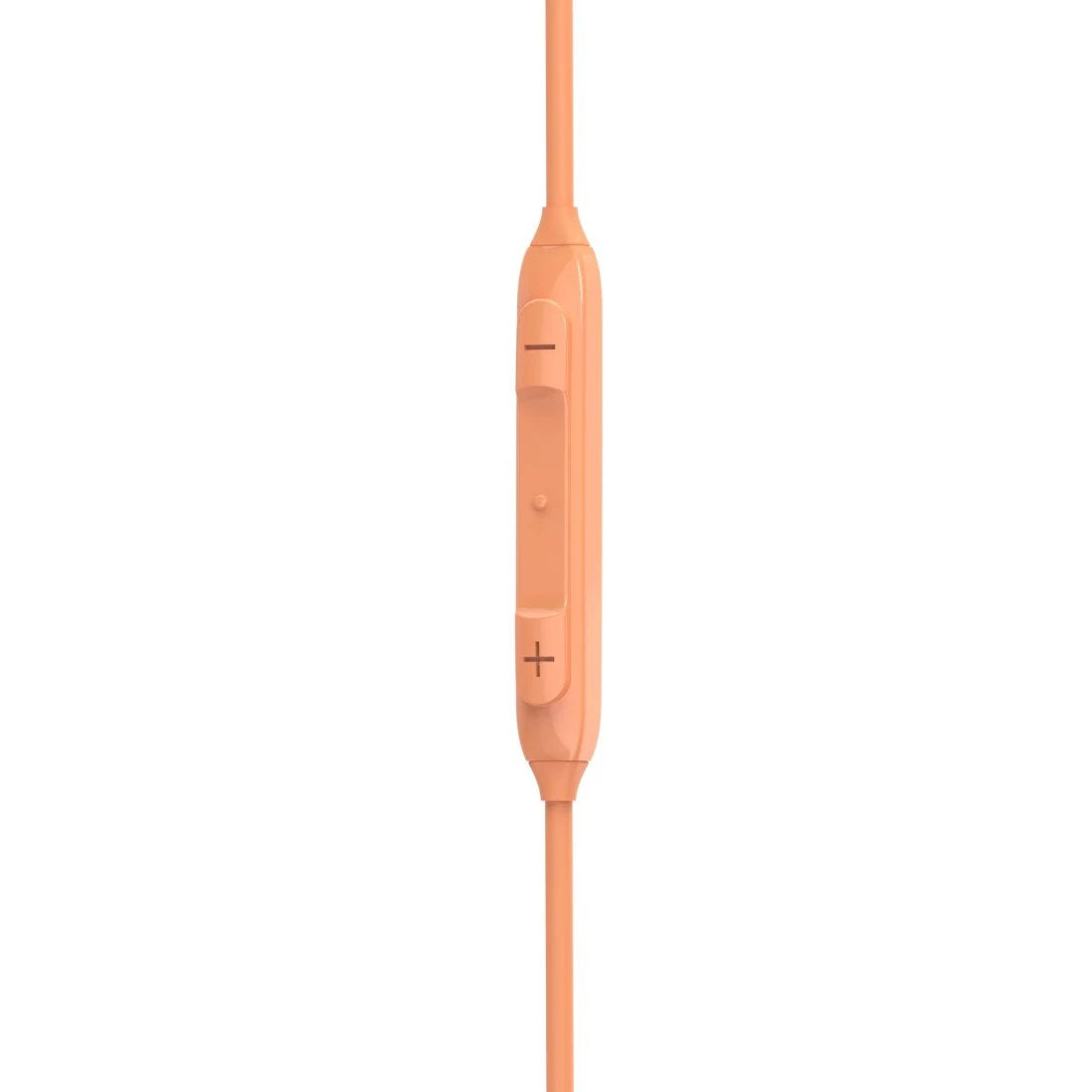 Sluchawki Douszne Curly Usb-C Pomaranczowe