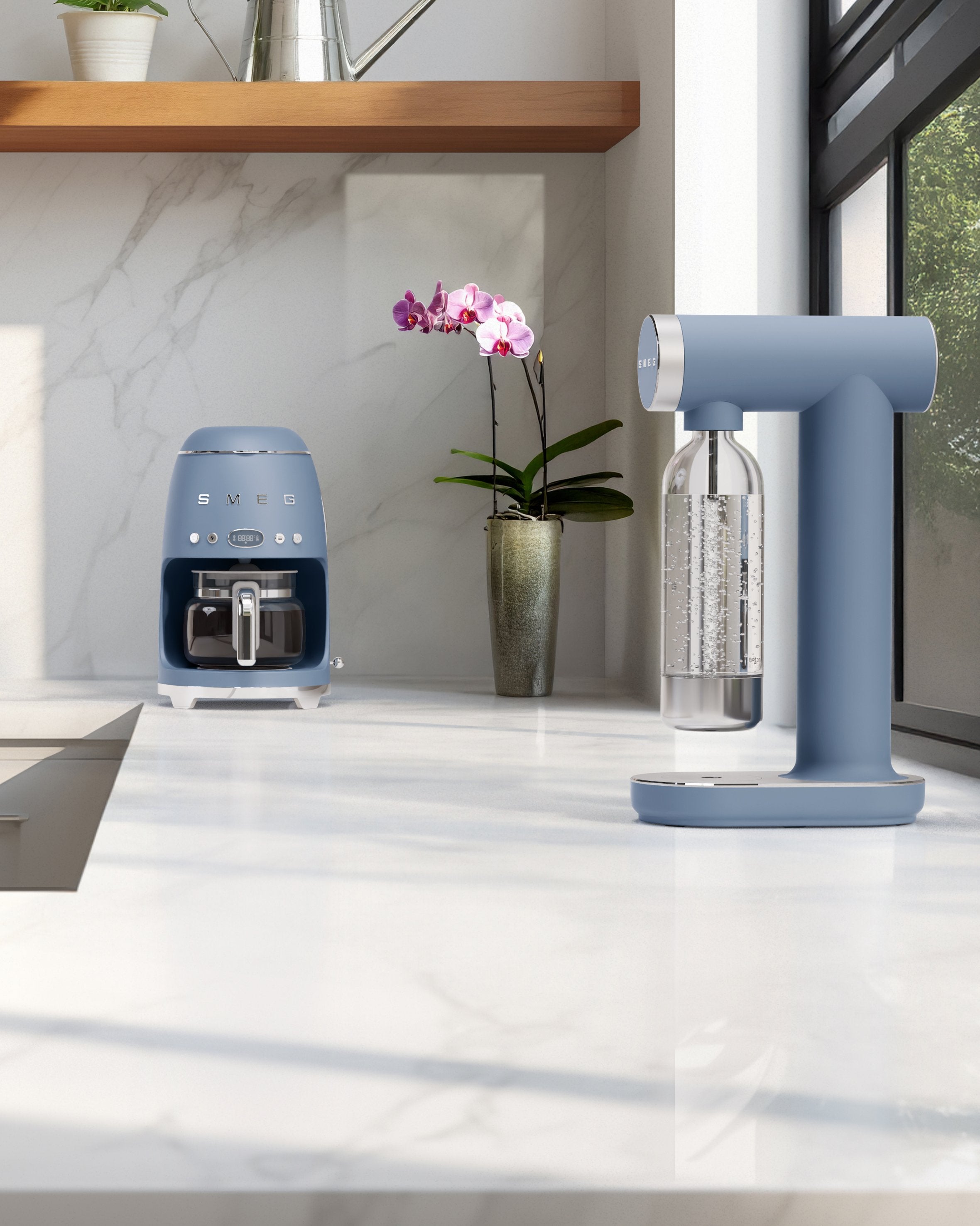 EAN 8017709347536 - Smeg SKC01SBM carbonatador Plástico Azul imagen 14