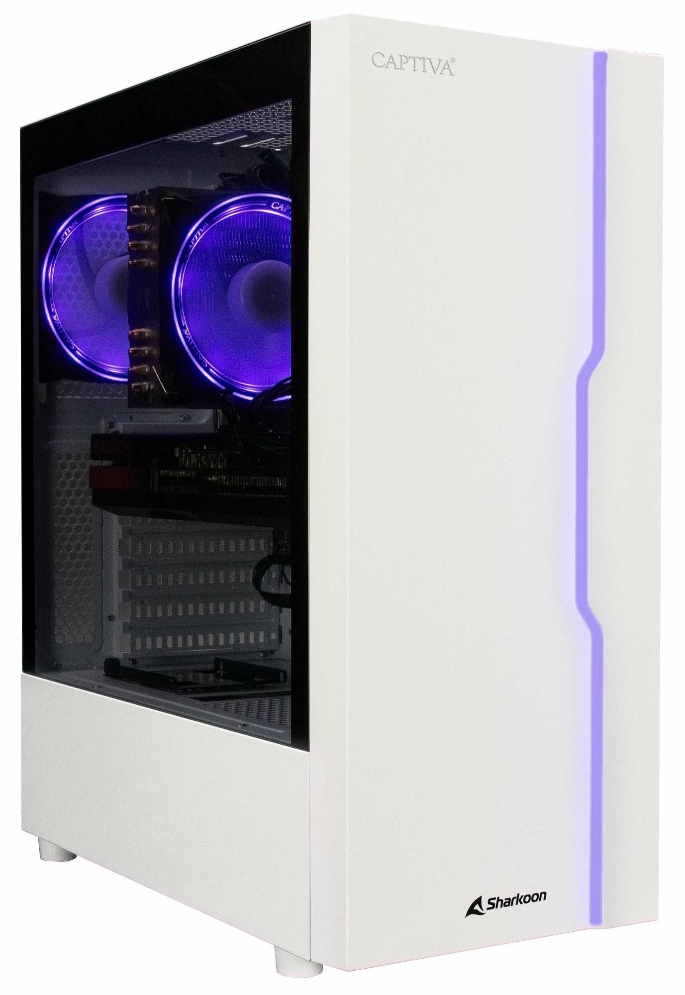 Captiva Advanced Gaming R86-339 Amd Ryzen 5 5600 32 Gb Ddr4-Sdram 1 Tb Ssd Nvidia Geforce Rtx 4060 Windows 11 Home Escritorio Pc Blanco
