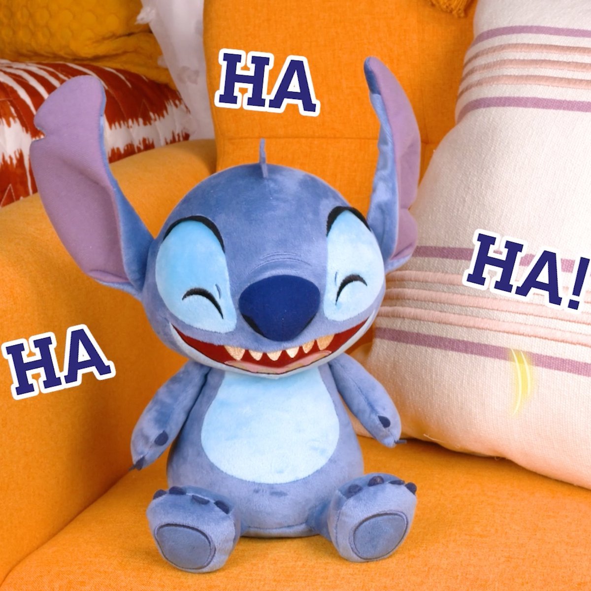 Peluche Stitch Disney 28cm Sonido Y Movimiento