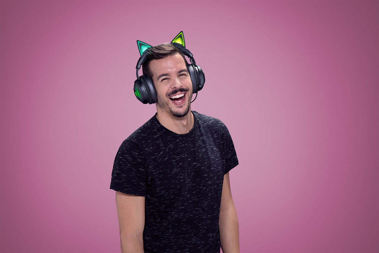 Auriculares Kraken Kitty Ed. Negro Razer Auriculares Razer Kraken Kitty Ed. Negro (Rz04-02980100-R3m1)