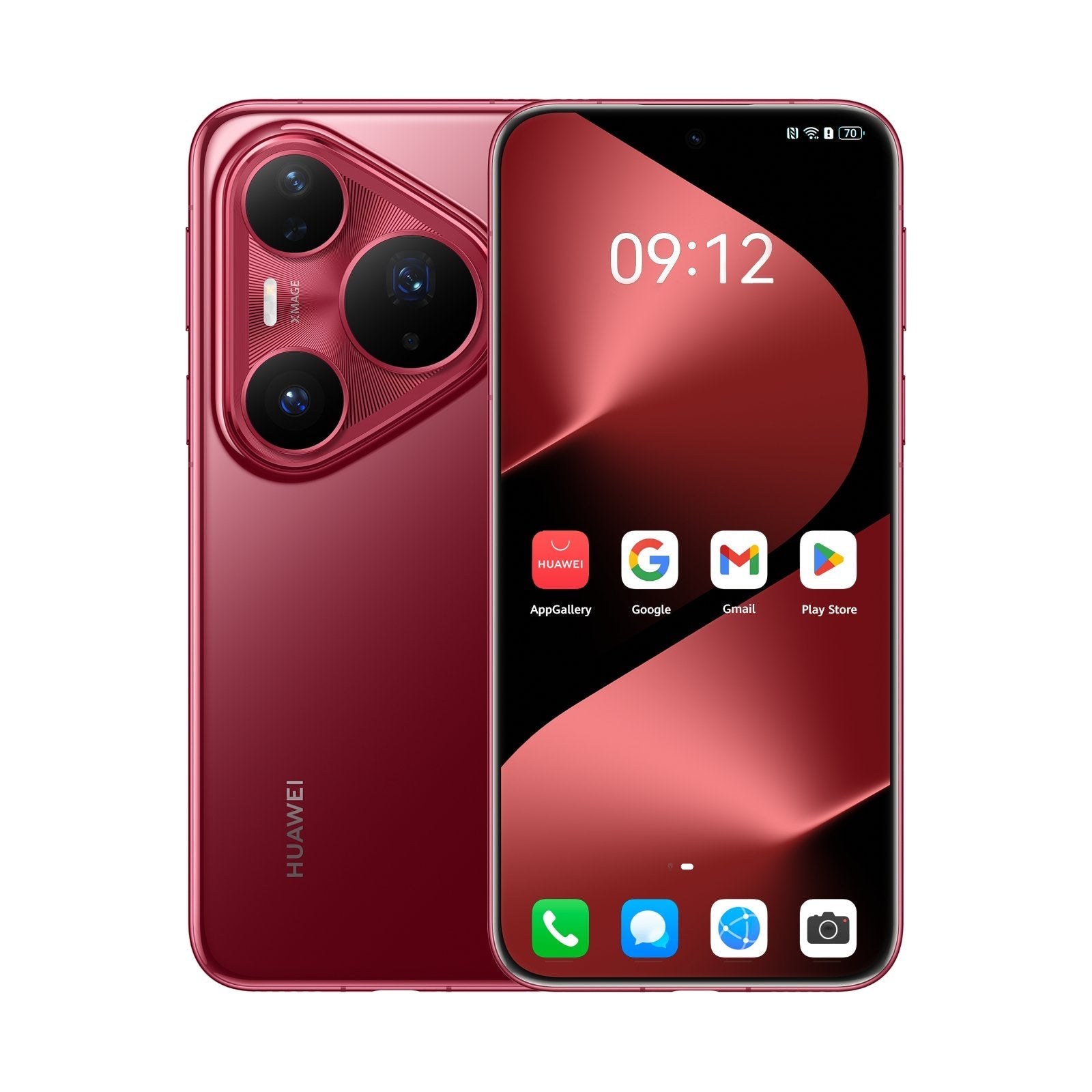 Huawei Pura 80 Pro 17,3 Cm (6.8") Sim Doble 4g Usb Tipo C 12 Gb 512 Gb 5170 Mah Rojo