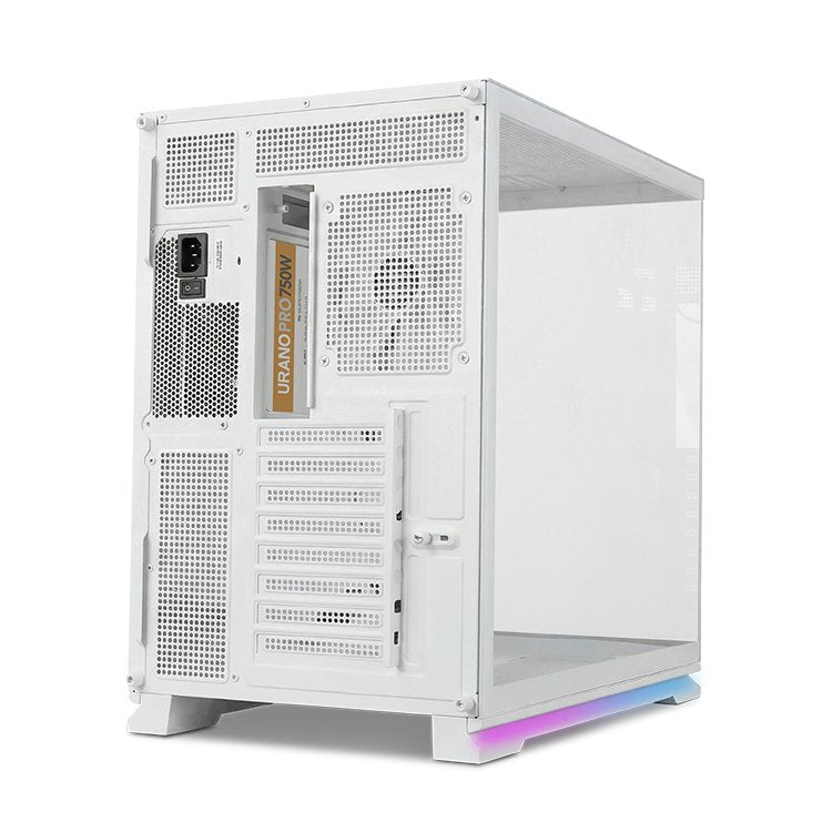 Caja Pc Nox Atx Semitorre Hummer Galaxy Argb Blanca