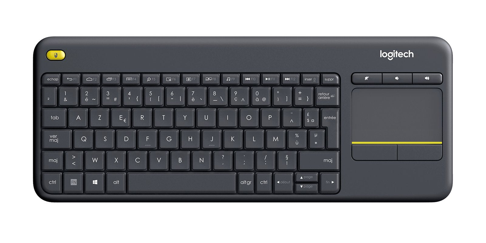 EAN 5099206059276 - Logitech 920-007129 teclado Universal RF inalámbrico AZERTY Francés Negro imagen 3