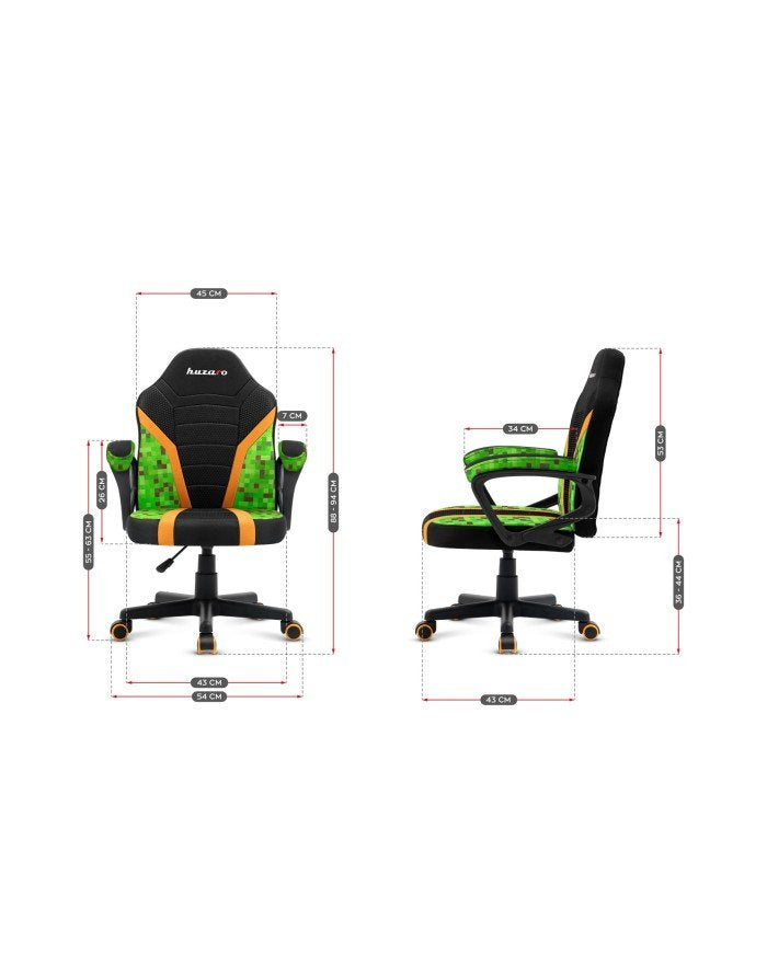 EAN 5903796010657 - Huzaro Ranger 1.0 Pixel mesh Asiento plano Respaldo de rejilla imagen 13