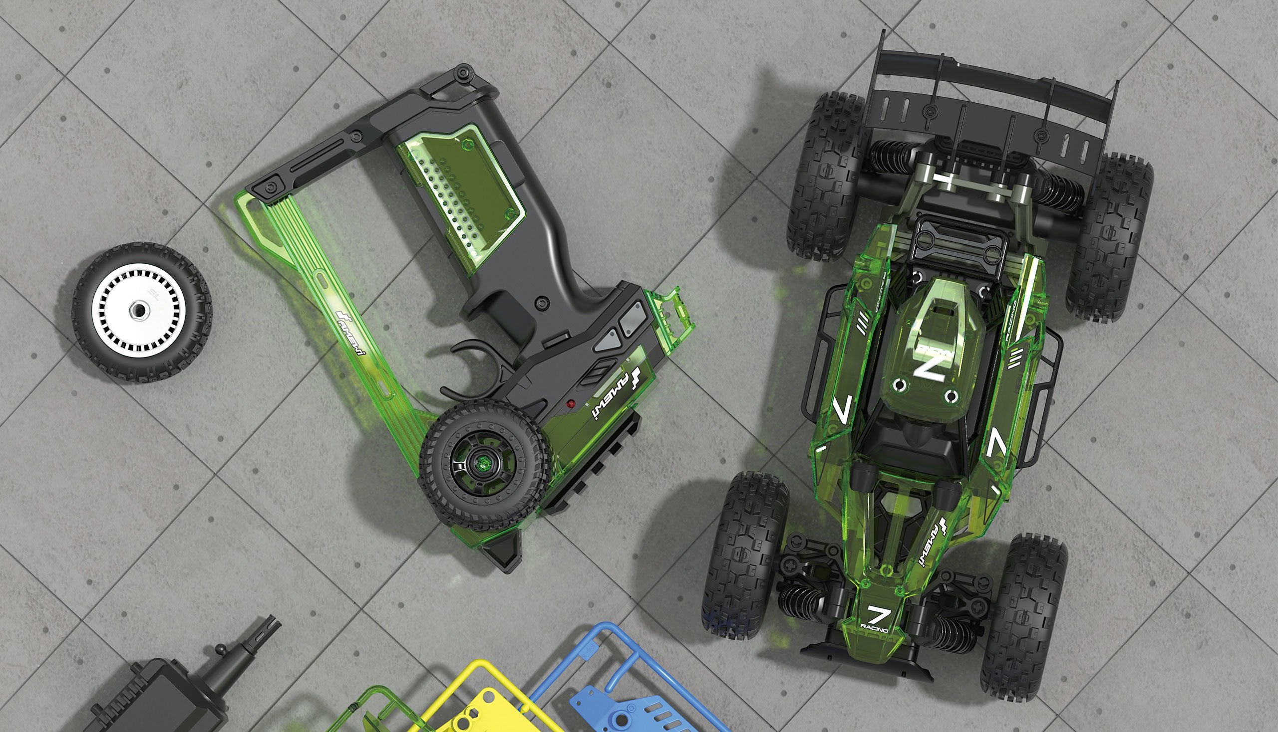EAN 4260768512757 - Amewi CoolRC DIY Razor Buggy 2WD modelo controlado por radio Motor eléctrico 1:18 imagen 4