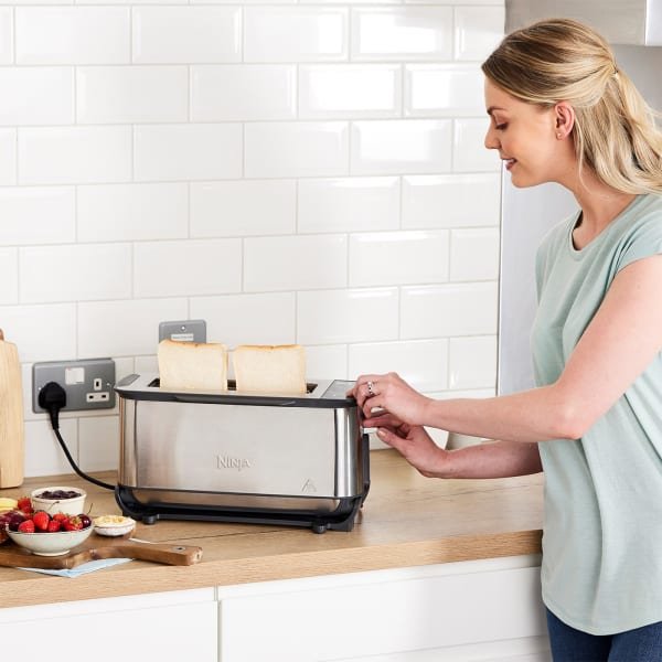 EAN 622356251099 - Ninja ST202EU tostadora 7 2 rebanada(s) 2400 W Plata imagen 4