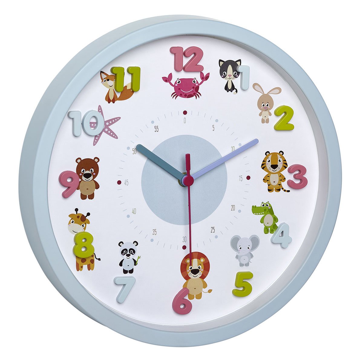 EAN 4009816033840 - TFA-Dostmann 60.3051 Reloj de cuarzo Círculo Azul, Verde, Rosa imagen 1
