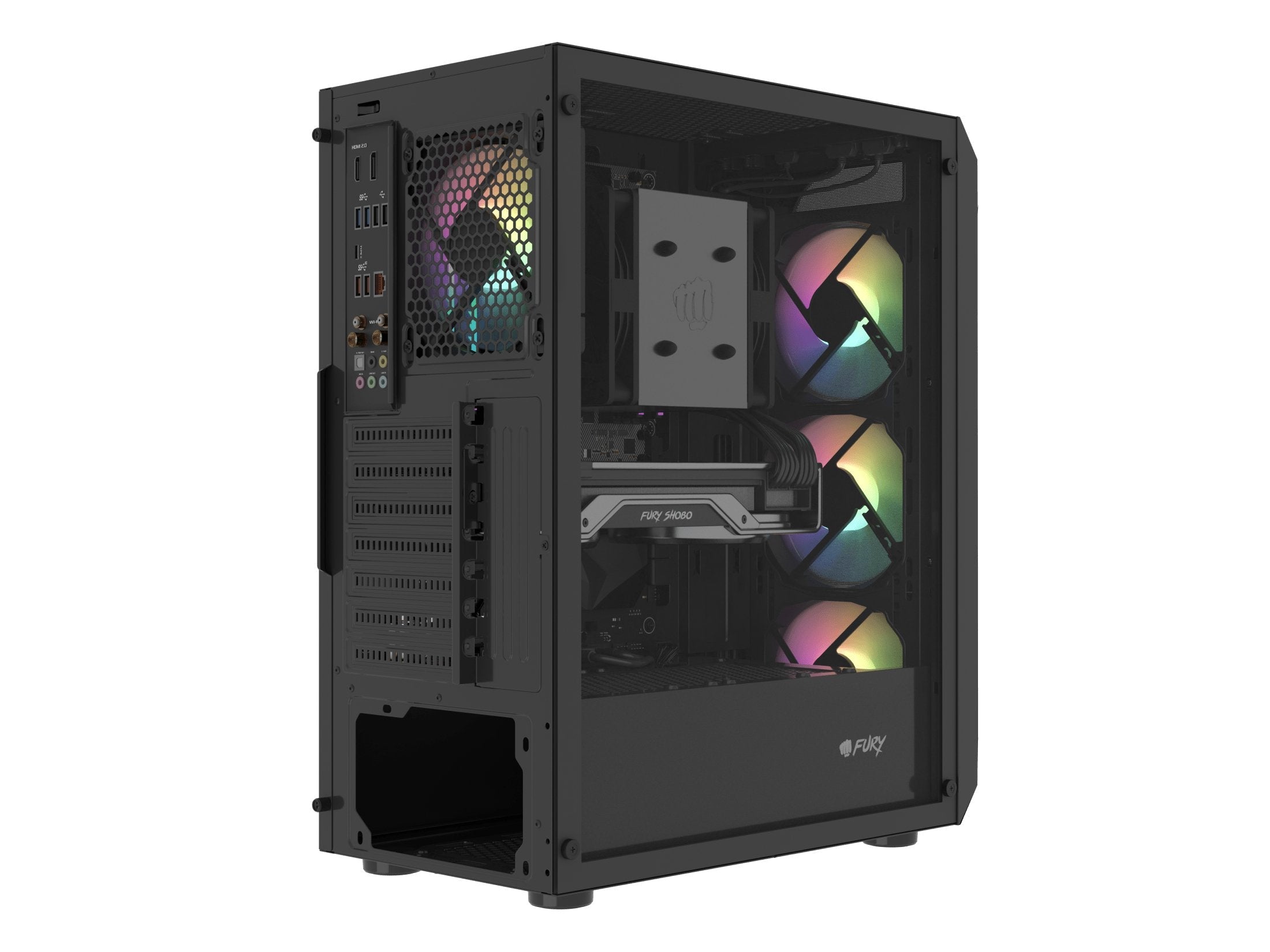 EAN 5901969444353 - FURY Shobo SH4F RGB Midi Tower Negro imagen 6