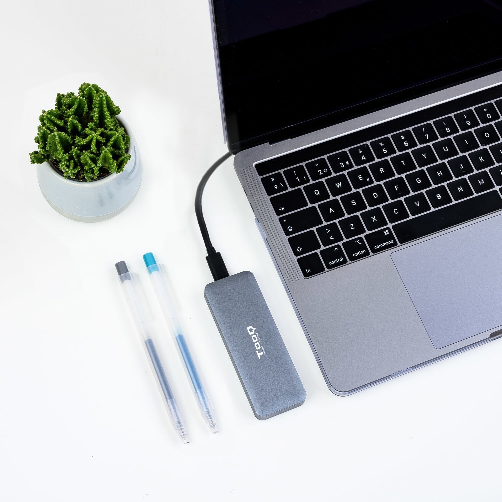 Tooq Carcasa Externa Ssd M2 Ngff Usb-C - Gris