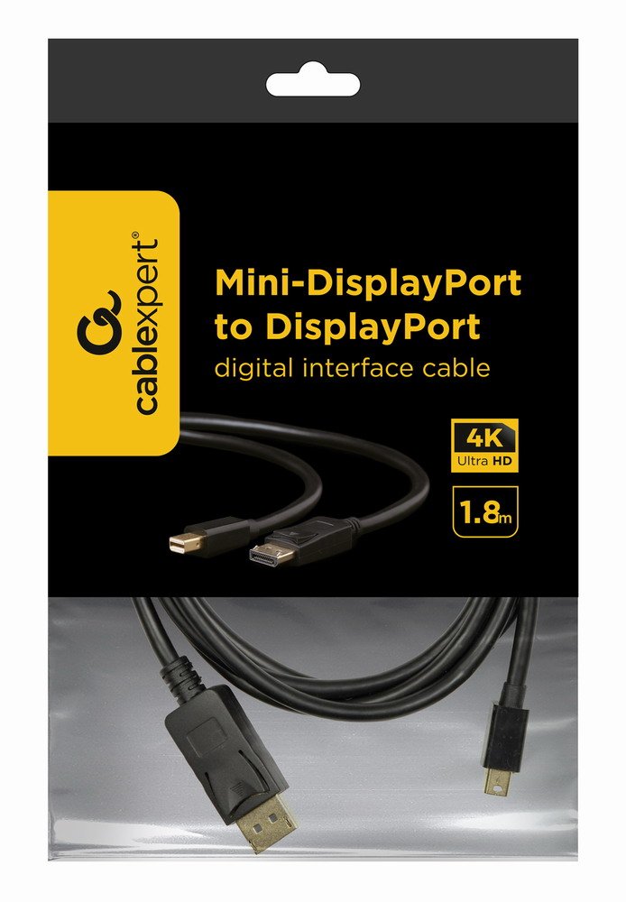 Gembird Cable Mini Displayport -> Displayport 1.8m V1.2 4k