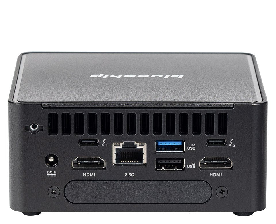 EAN 4250749710708 - bluechip BUSINESSline M1435 Intel Core 3 100U 8 GB DDR5-SDRAM 500 GB SSD Windows 11 Pro Mini PC Negro imagen 4