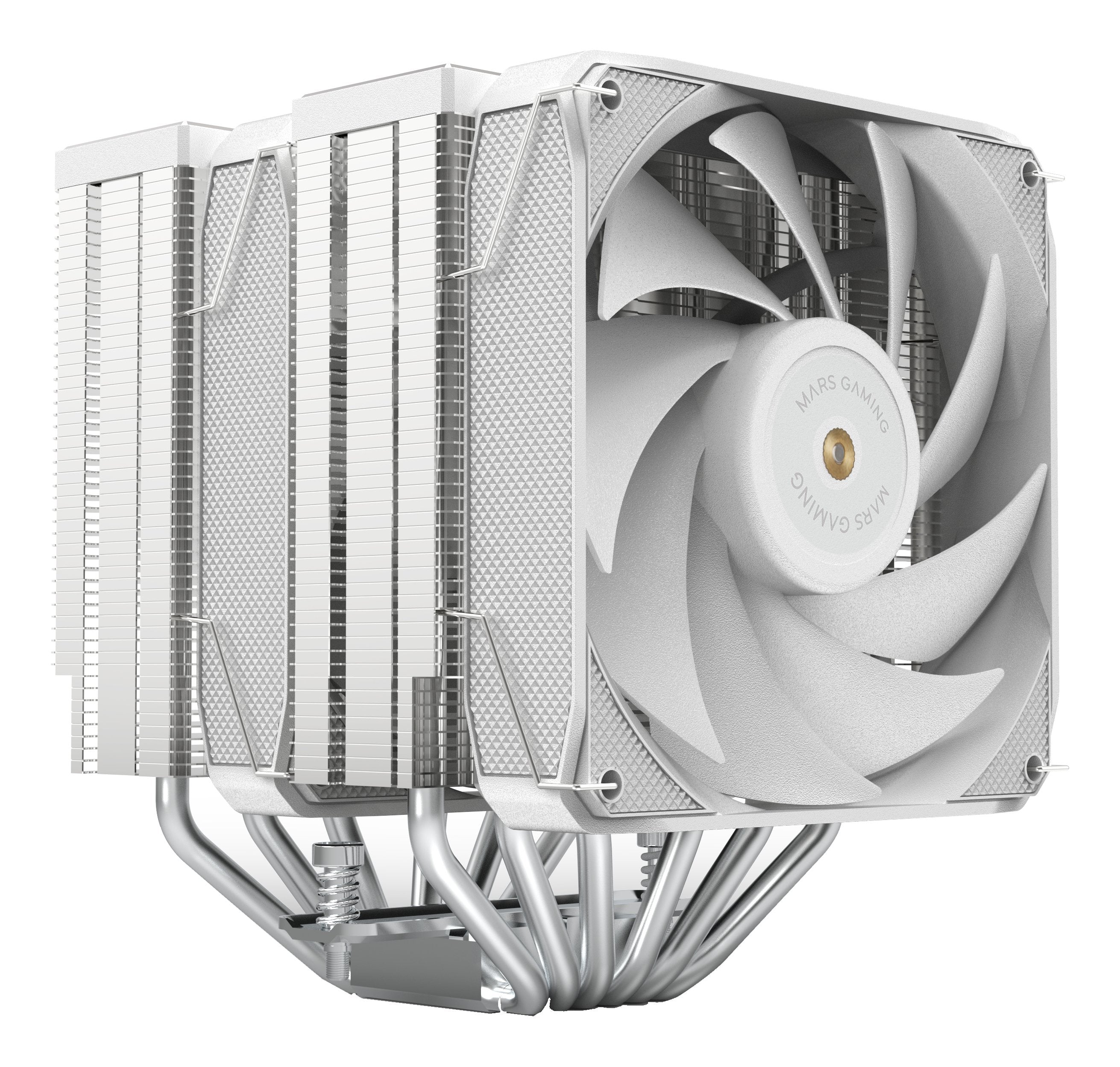EAN 8435693109327 - Mars Gaming MCPU-XU6W Procesador Refrigerador de aire 12 cm Blanco 1 pieza(s) imagen 1