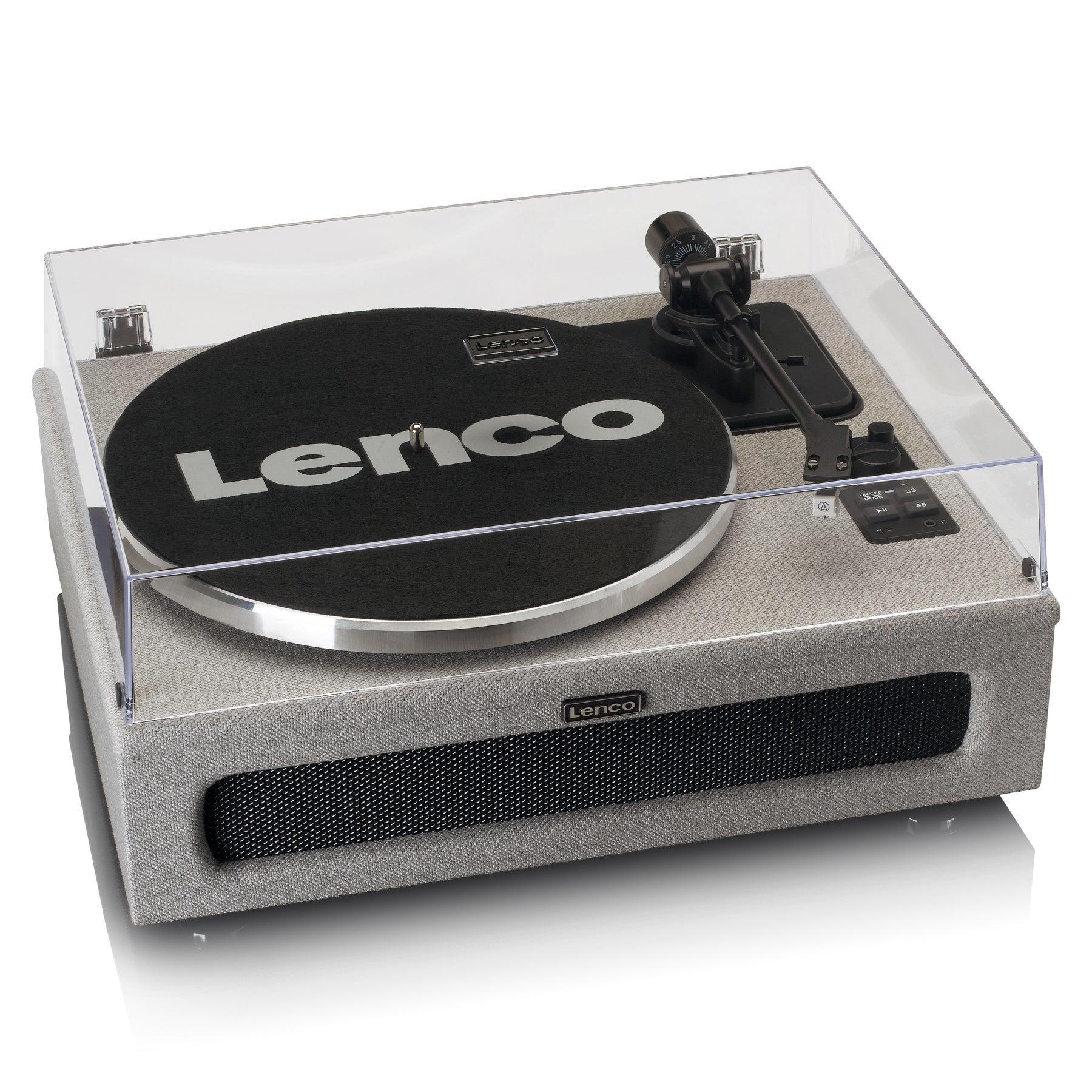 Tocadiscos Lenco Ls-440gy De Tracción Por Correa Gris Automático
