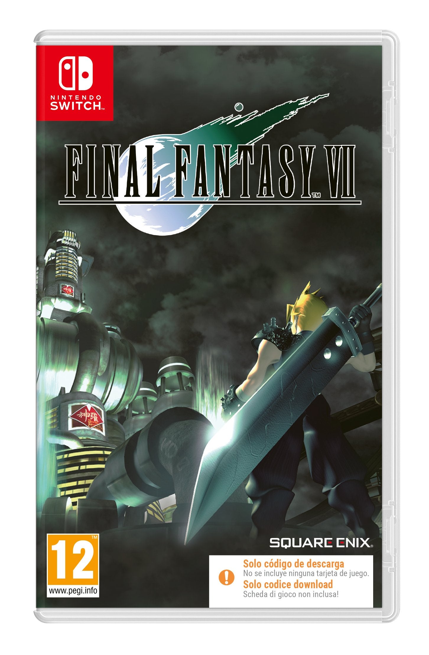 EAN 5021290099043 - Square Enix Final Fantasy VII Estándar Nintendo Switch imagen 1