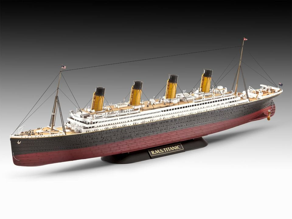 Revell Set De Regalo Rms Titanic, Maqueta De Vehículo Dos Modelos, Escala: 1:700 Y 1:1200 4009803057279