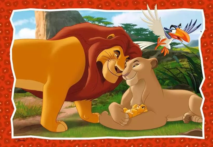 Puzzle Ravensburger El Rey Leon 2x24