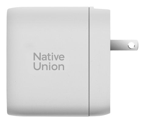 Native Union Fast Gan Charger Pd 67w Portátil, Smartphone, Tableta Blanco Corriente Alterna Carga Rápida Interior