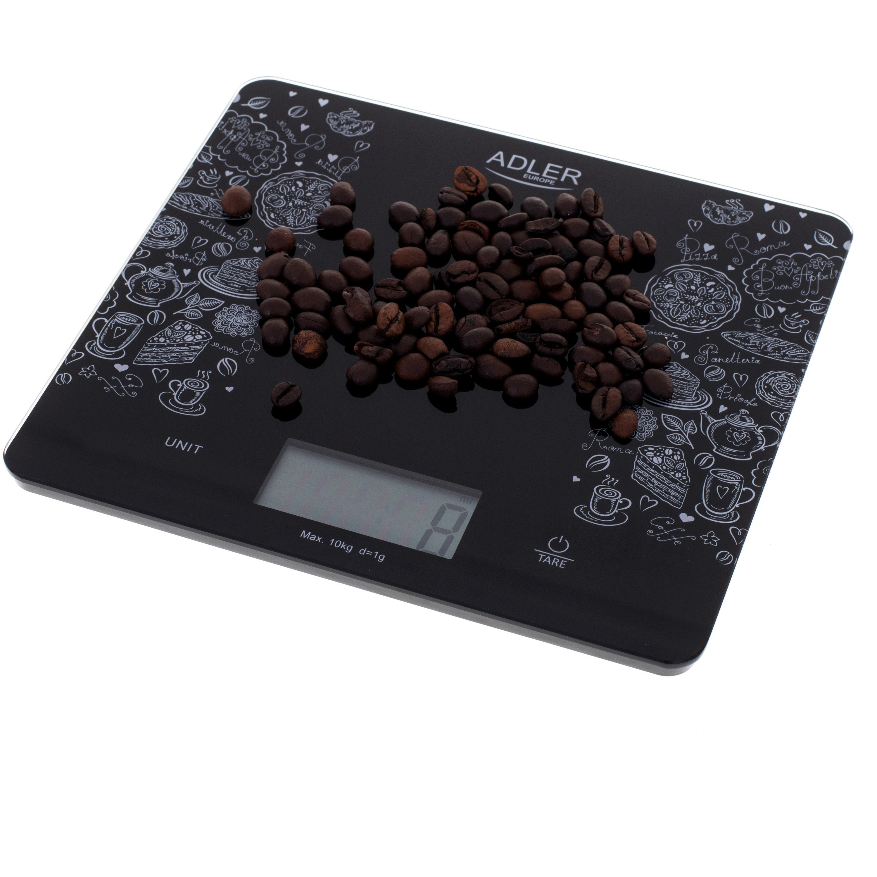 Báscula De Cocina Hasta 10 Kg Adler Ad 3171