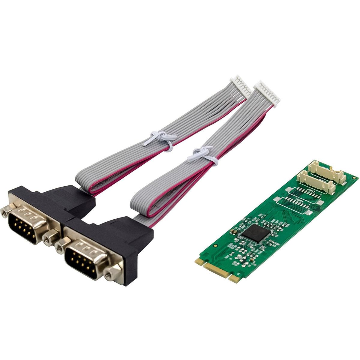 Inline Tarjeta De Interfaz M.2 A 2x Serie 9pol Conector Macho