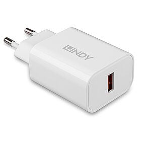 EAN 4002888734127 - Lindy 73412 cargador de dispositivo móvil Smartphone, Tableta Blanco Corriente alterna Carga rápida Inter imagen 1
