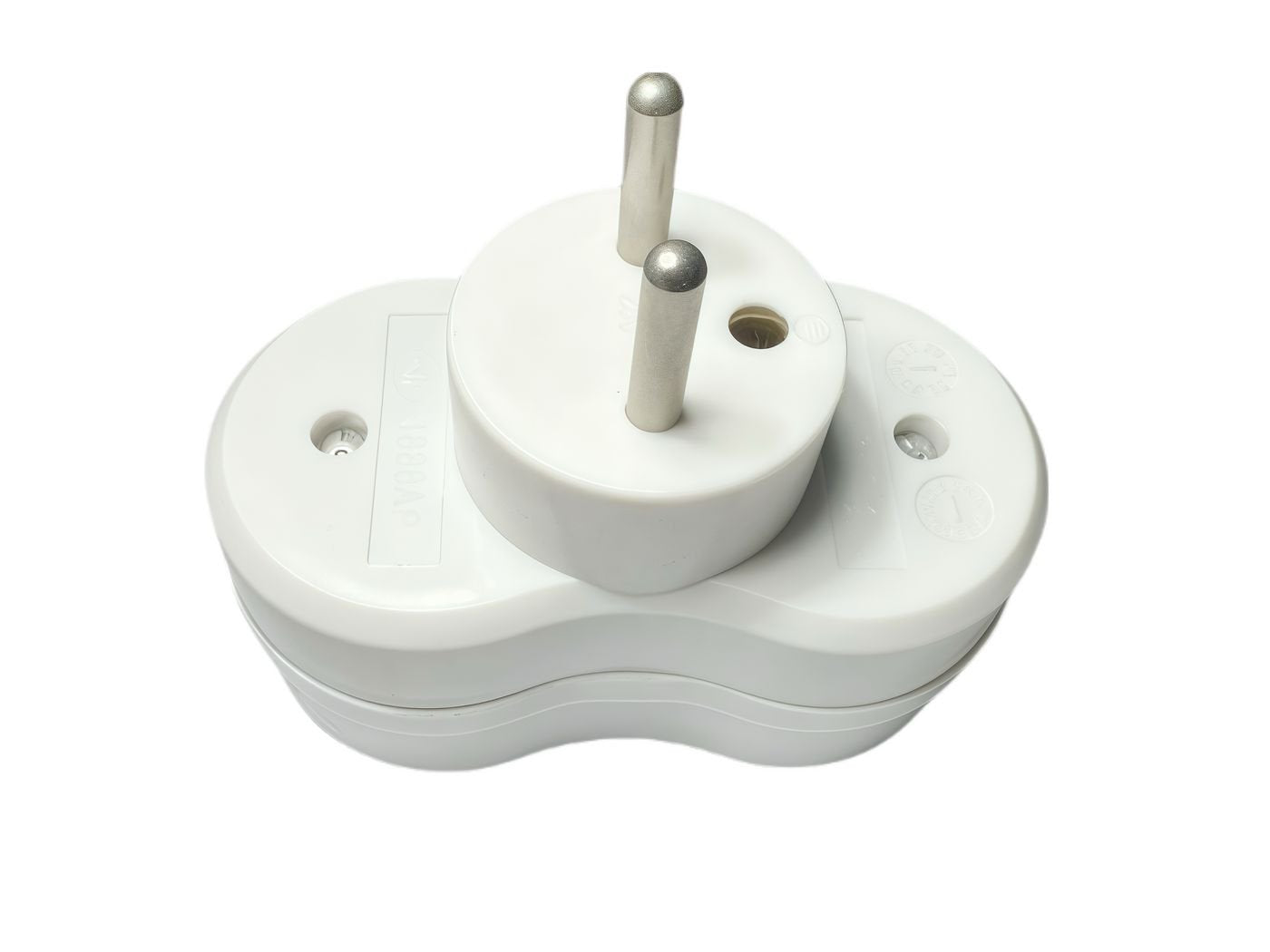 Plug On/Off Switch Eu To 2fr Type E, White
