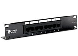 Trendnet Patchpanel 8-Port Cat. 6 Ungeschirmt 10" Wide