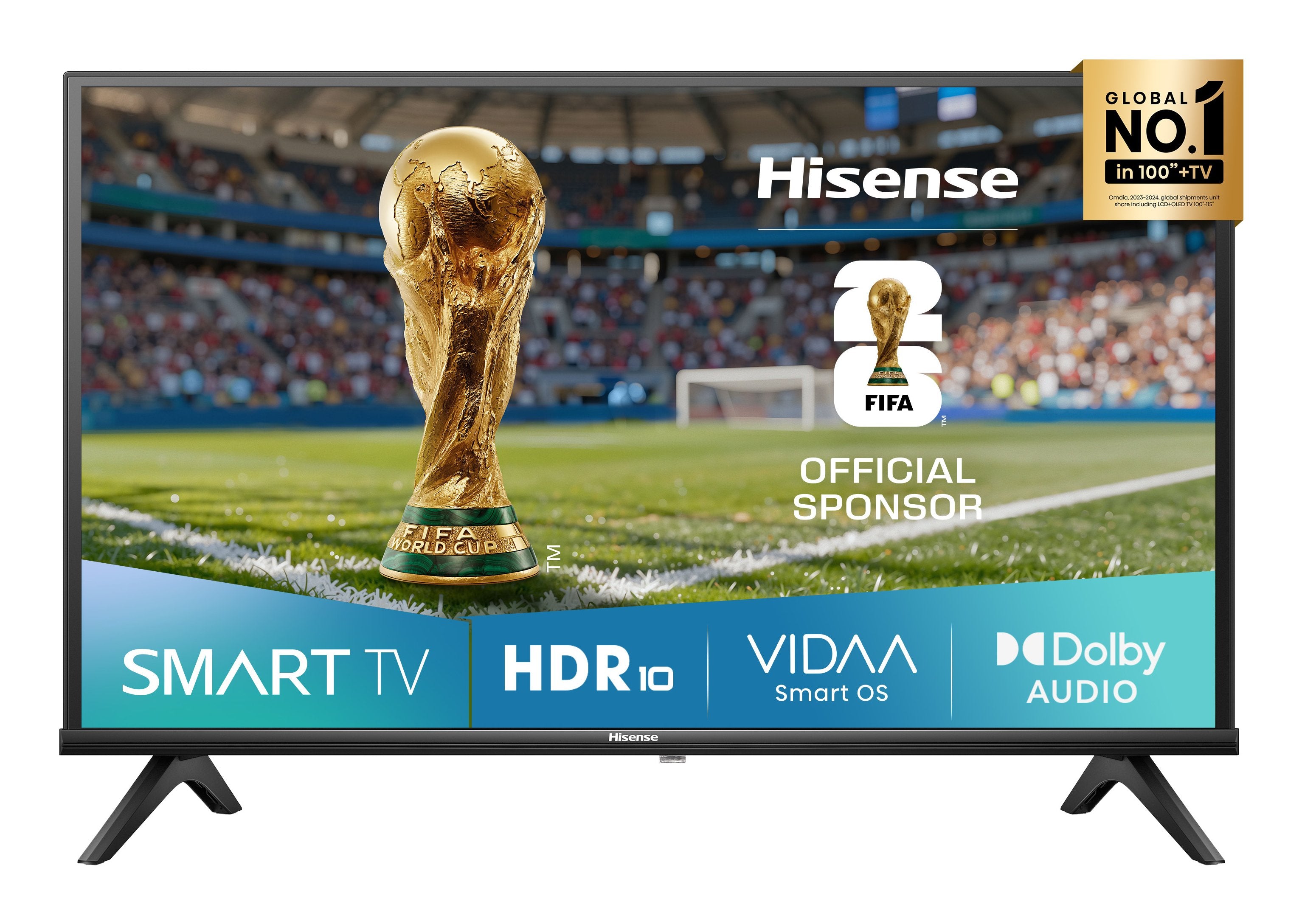 EAN 6942351418032 - Hisense 40A4Q 101,6 cm (40") Full HD Smart TV Wifi Negro 200 cd / m² imagen 1