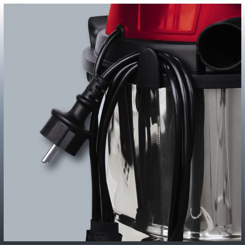 Einhell Tc-Vc 1812 S, Aspirador En Seco/Mojado (Rojo) 2342370