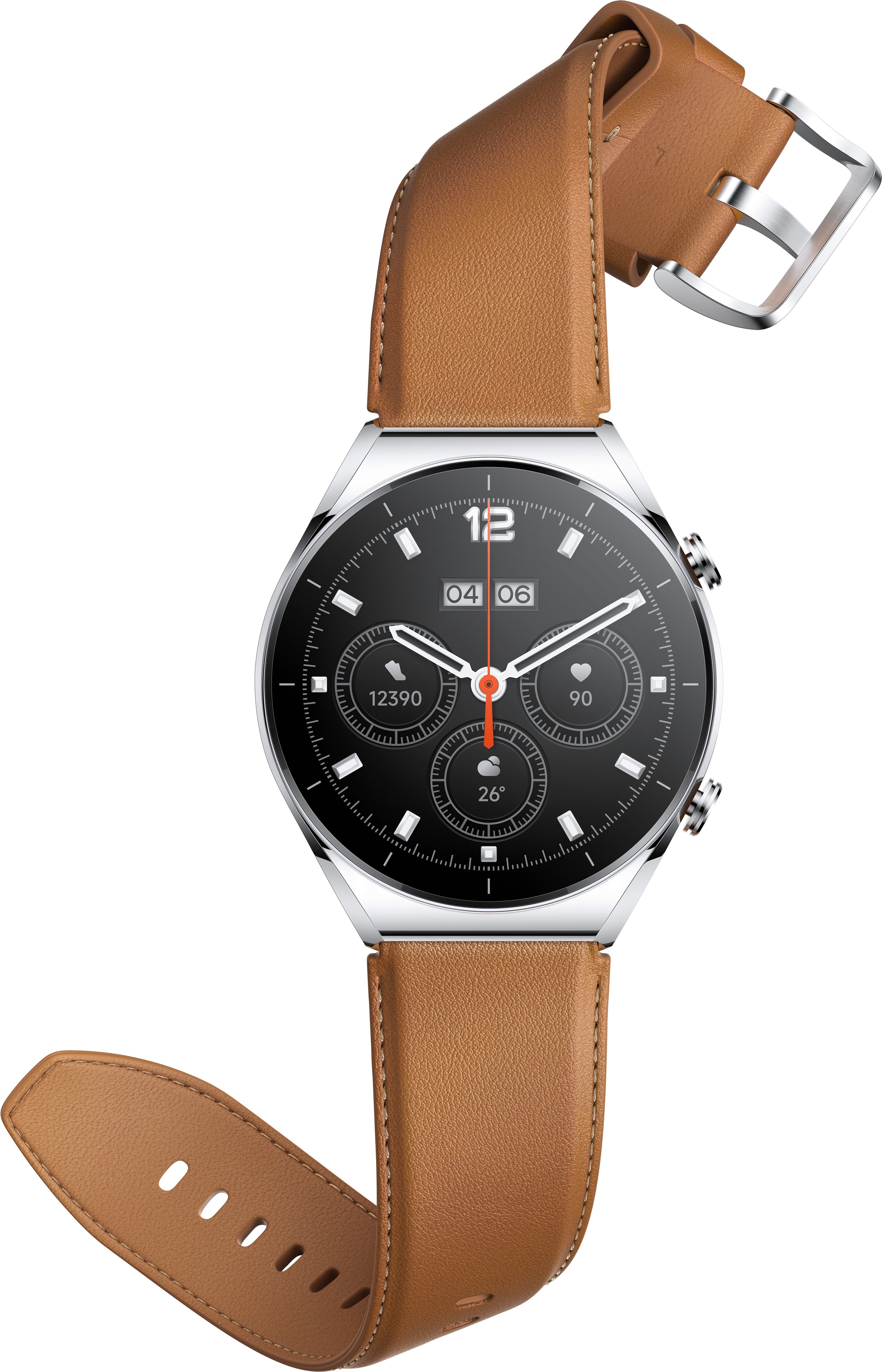 Smartwatch Xiaomi Watch S1 Notificaciones Frecuencia Cardíaca Gps Plata