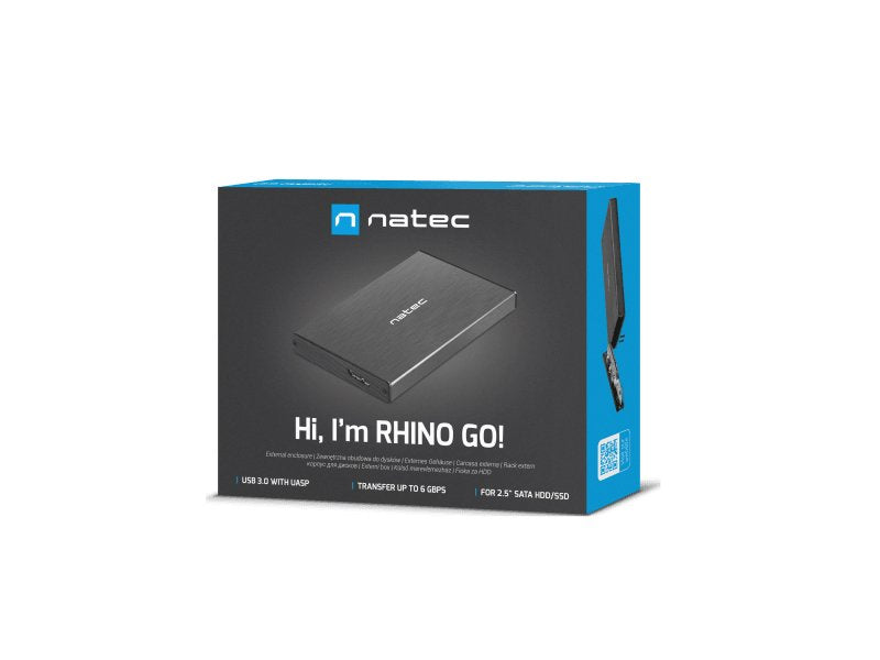 EAN 5901969407761 - NATEC NKZ-0941 caja para disco duro externo Carcasa de disco duro/SSD Negro 2.5" imagen 5