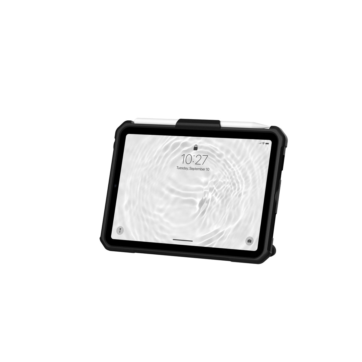 Uag Rugged Case For Ipad Mini 6th Gen W/Handstrap & Kickstand Black Carcasa Trasera Para Tableta Poliuretano Termoplástico (Tpu) Negro Para Apple Ipad Mini (6ª Generación)