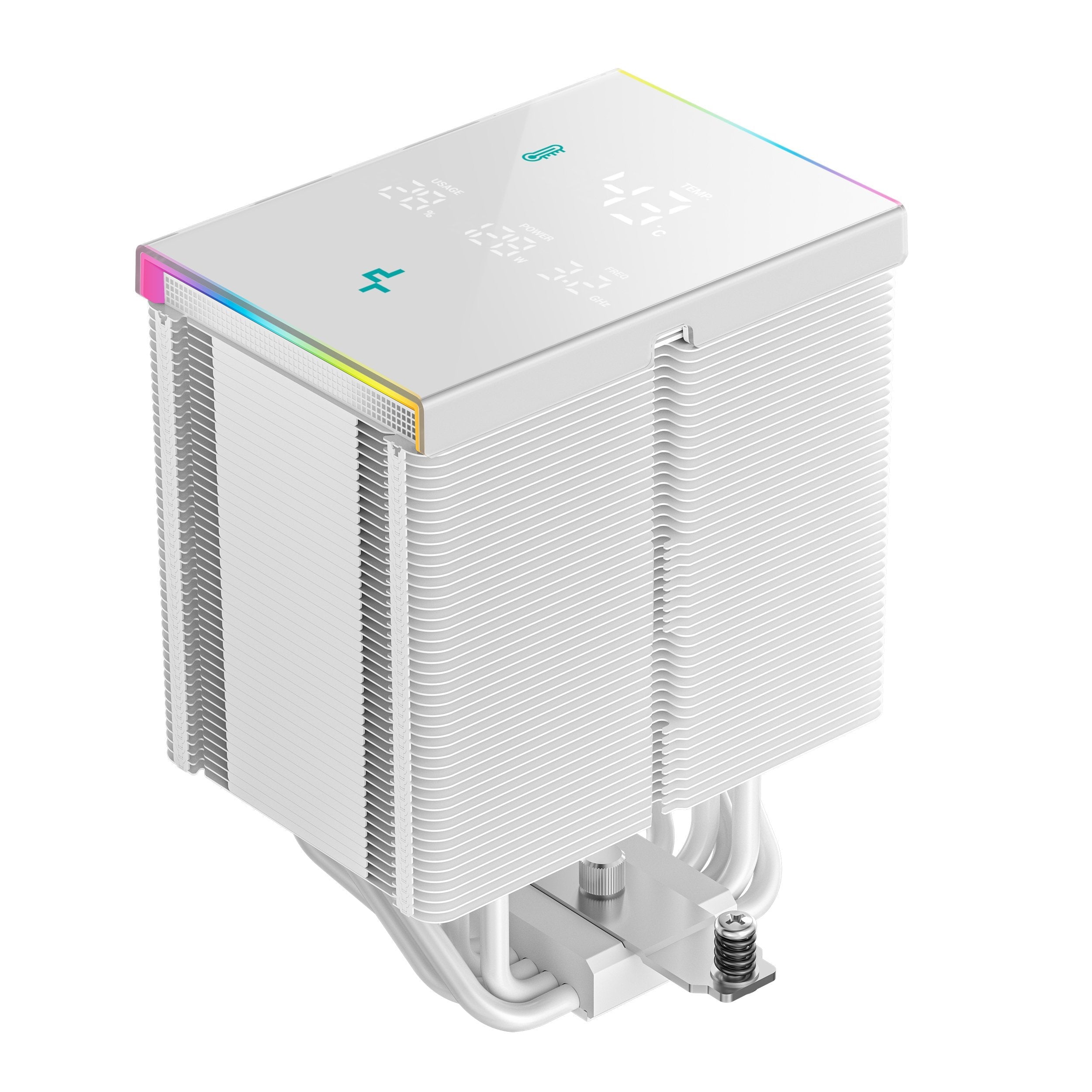 Disipador Deepcool Ak500 Digital Pro Wh De Cpu R-Ak500-Whapmn Blanco, 120 Mm