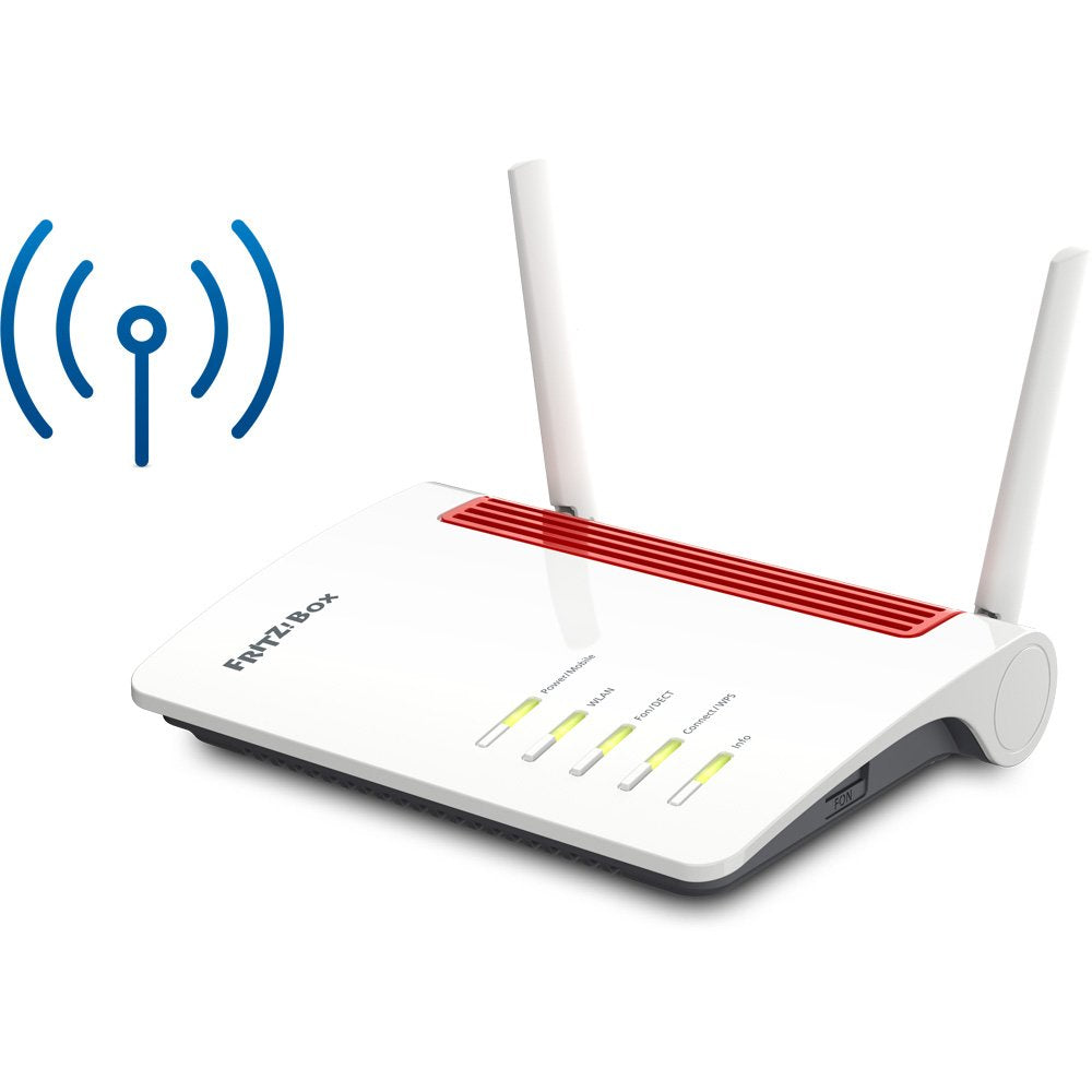 EAN 4023125030857 - Box 6850 4G International router inalámbrico Gigabit Ethernet Doble banda (2,4 GHz / 5 GHz) Blanco imagen 2