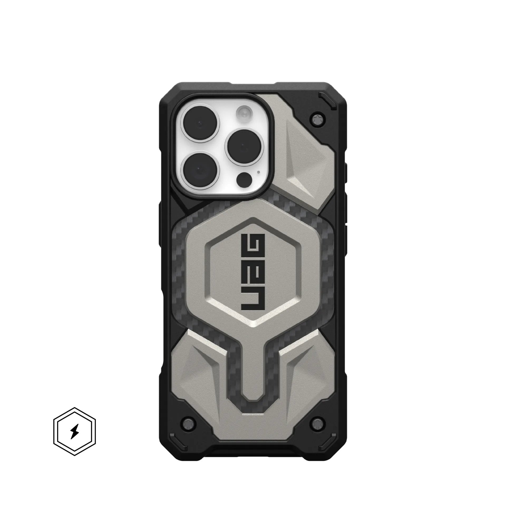 EAN 0840283914461 - Urban Armor Gear Monarch Pro funda para teléfono móvil 16 cm (6.3") Titanio imagen 1