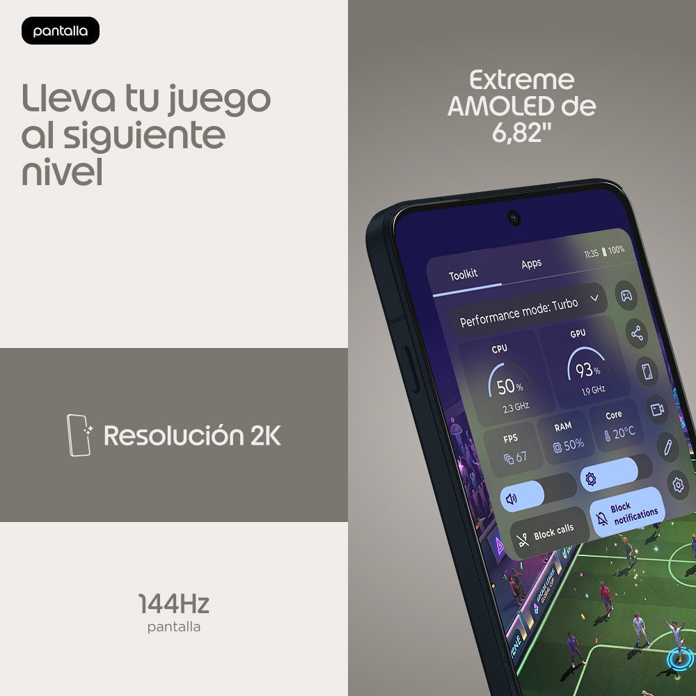 Motorola Edge 70 Max 8ram 256 Gb Dark Shadow