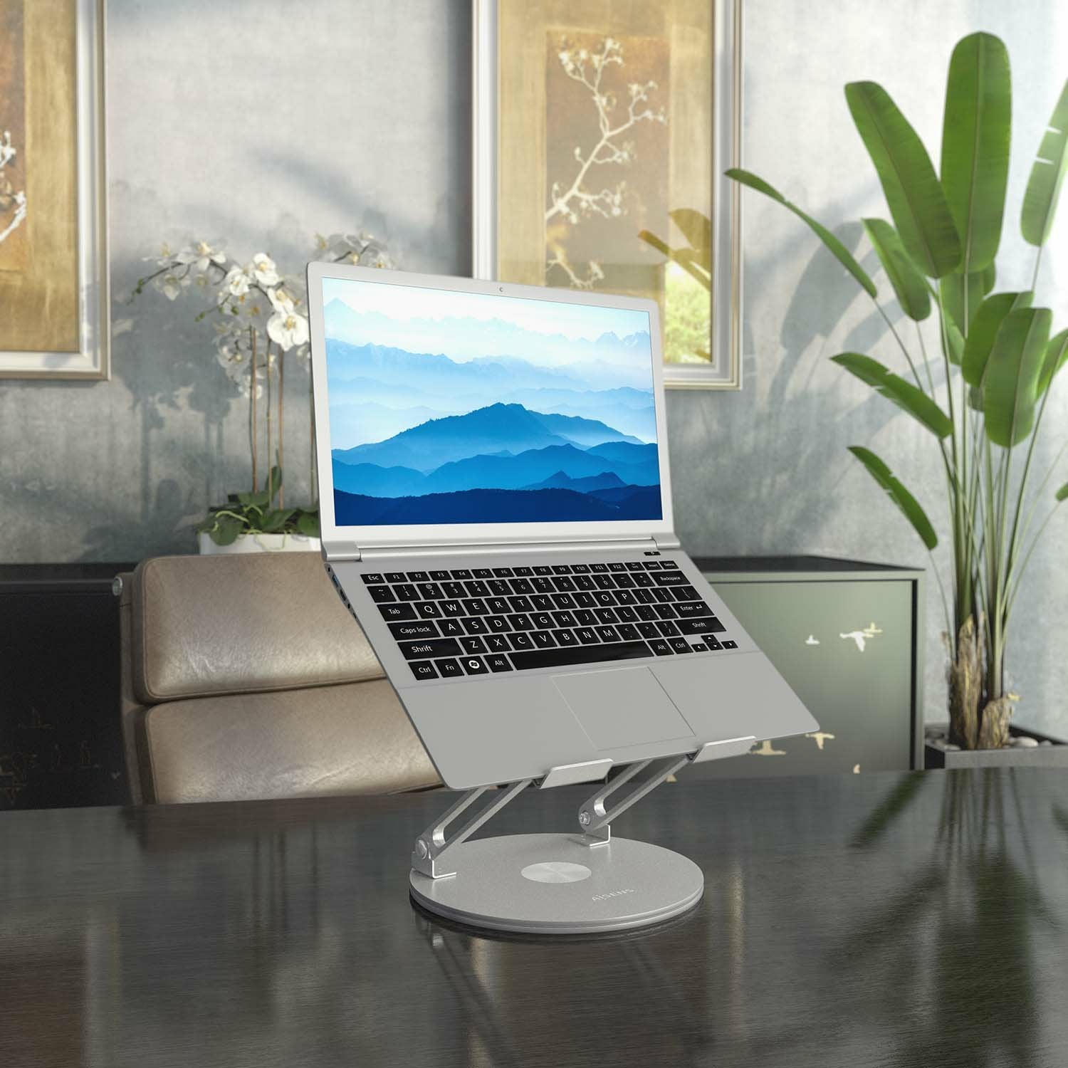 EAN 8435739901120 - AISENS LPS4SXL-247 soporte para ordenador portátil Soporte para ordenador portátil y tableta Aluminio 43, imagen 5