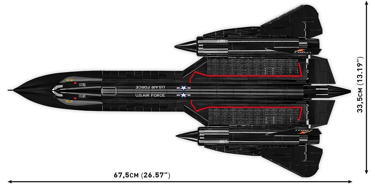 EAN 5902251058913 - COBI Lockheed SR-71 Blackbird imagen 11
