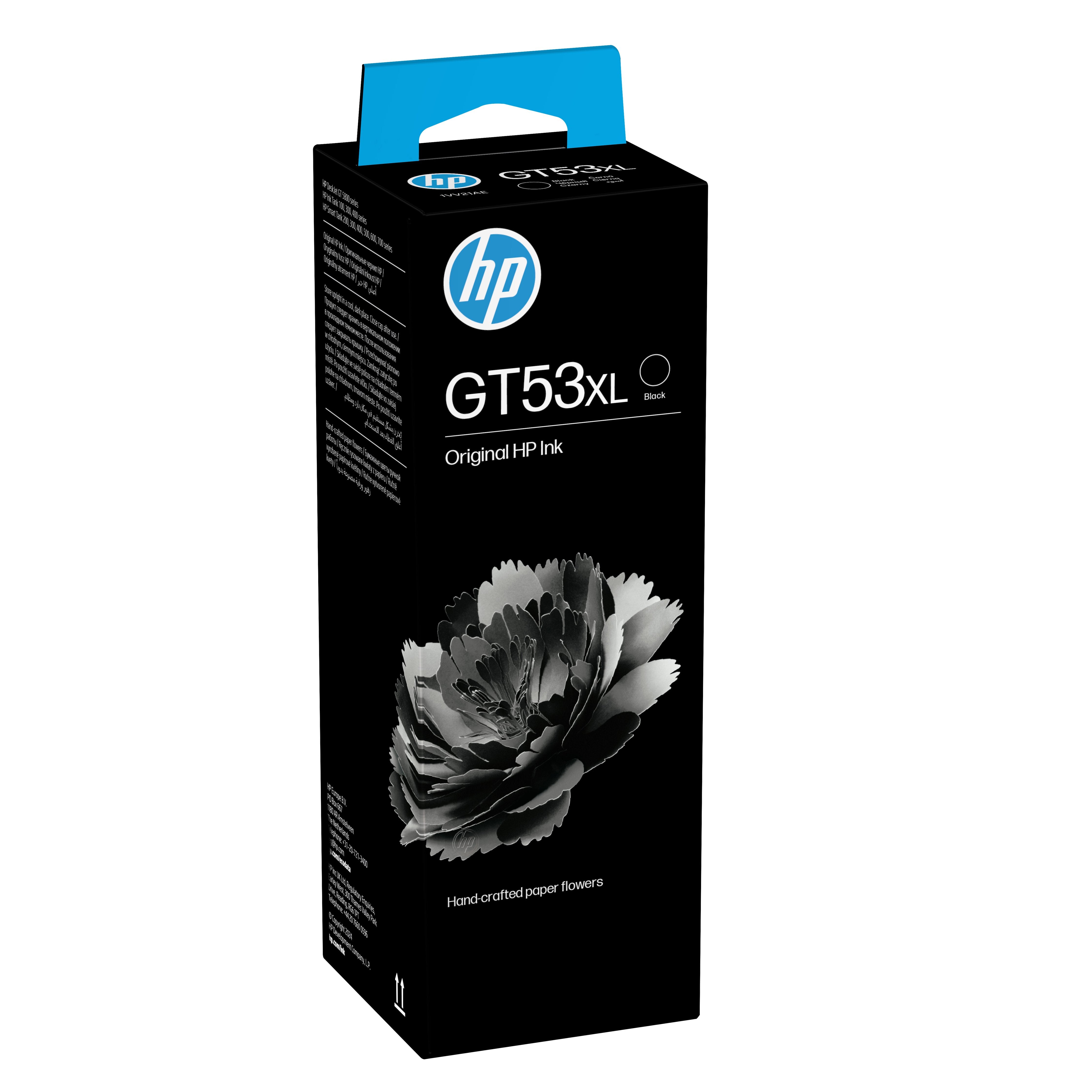 EAN 0192545270656 - HP GT53XL 135ml Black Original Bottled Ink Crtg for Ink Tank Plus andPremium Series Printers imagen 1