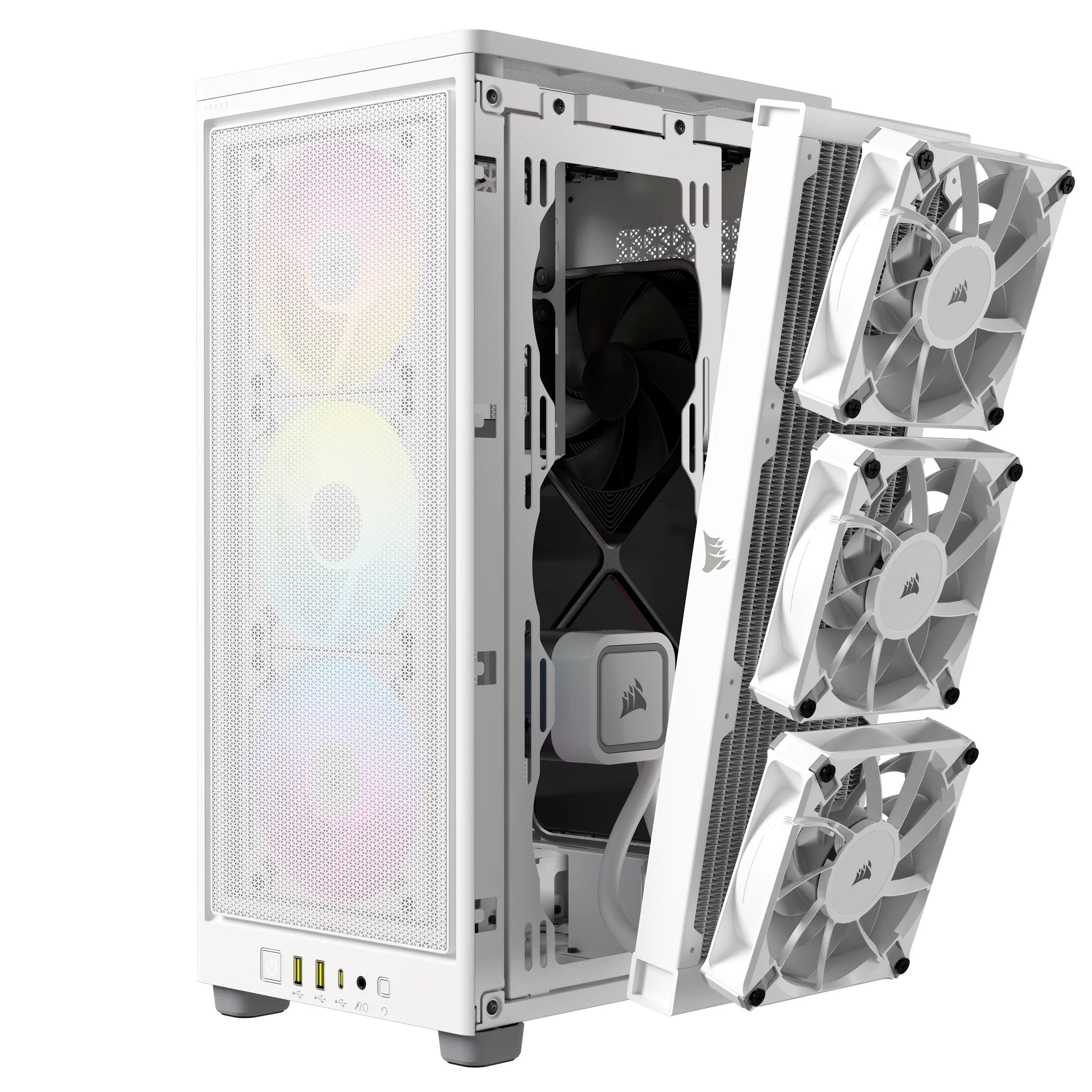 EAN 0840006698746 - Corsair 2000D RGB Airflow Small Form Factor (SFF) Blanco imagen 23