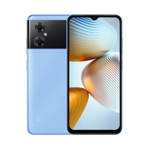 EAN 6934177779305 - POCO M4 5G 16,7 cm (6.58") SIM doble Android 12 USB Tipo C 4 GB 64 GB 5000 mAh Azul imagen 1