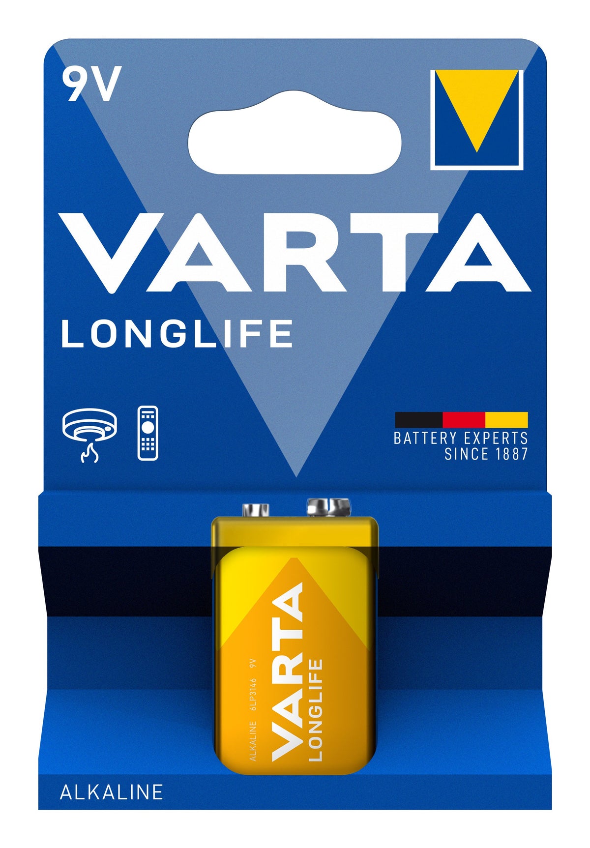 EAN 4008496525423 - Varta Longlife Extra 9V Batería de un solo uso Alcalino imagen 2
